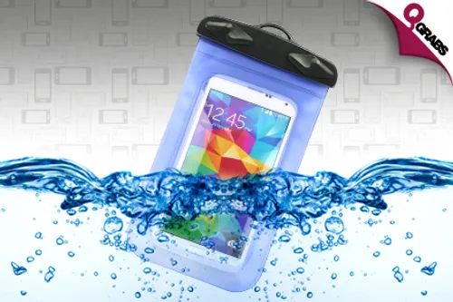 From QR25, Keep It Moisture Free with a Waterproof Mobile Pouch - Choose from 4 Colors! (Up to QR196 Value)